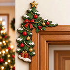 ⏰ SIDSTE DAG 50% RABAT 🎅 Jule-peekaboo-dørkarm-hjørnedekoration