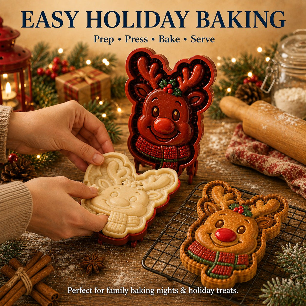 🎄 Juleminitærteforme – 8 designs 🎁