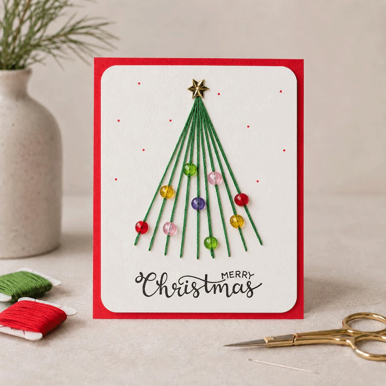 🎄 Merry Christmas DIY-sæt — Sammen laver vi, sammen nyder vi, sammen fejrer vi jul
