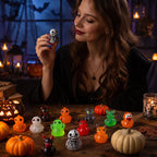 🎃 Halloween resin minifigurer – 12 uhyggelige designs