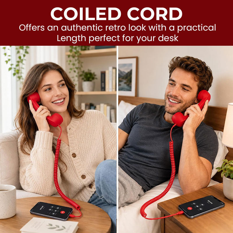 📞 Retro telefonrør til Type-C-telefoner