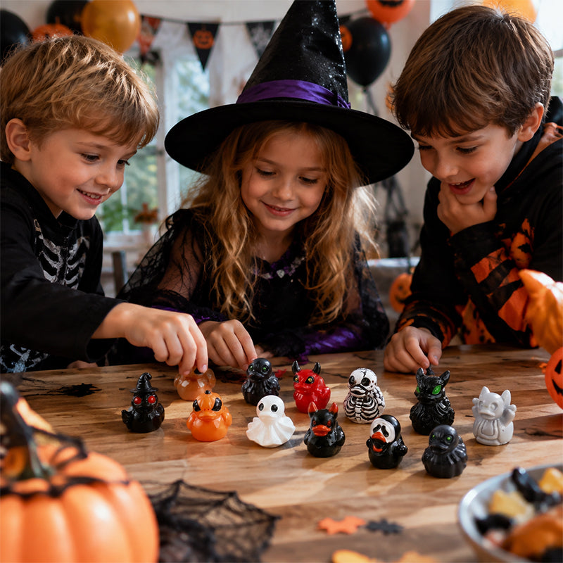 🎃 Halloween resin minifigurer – 12 uhyggelige designs