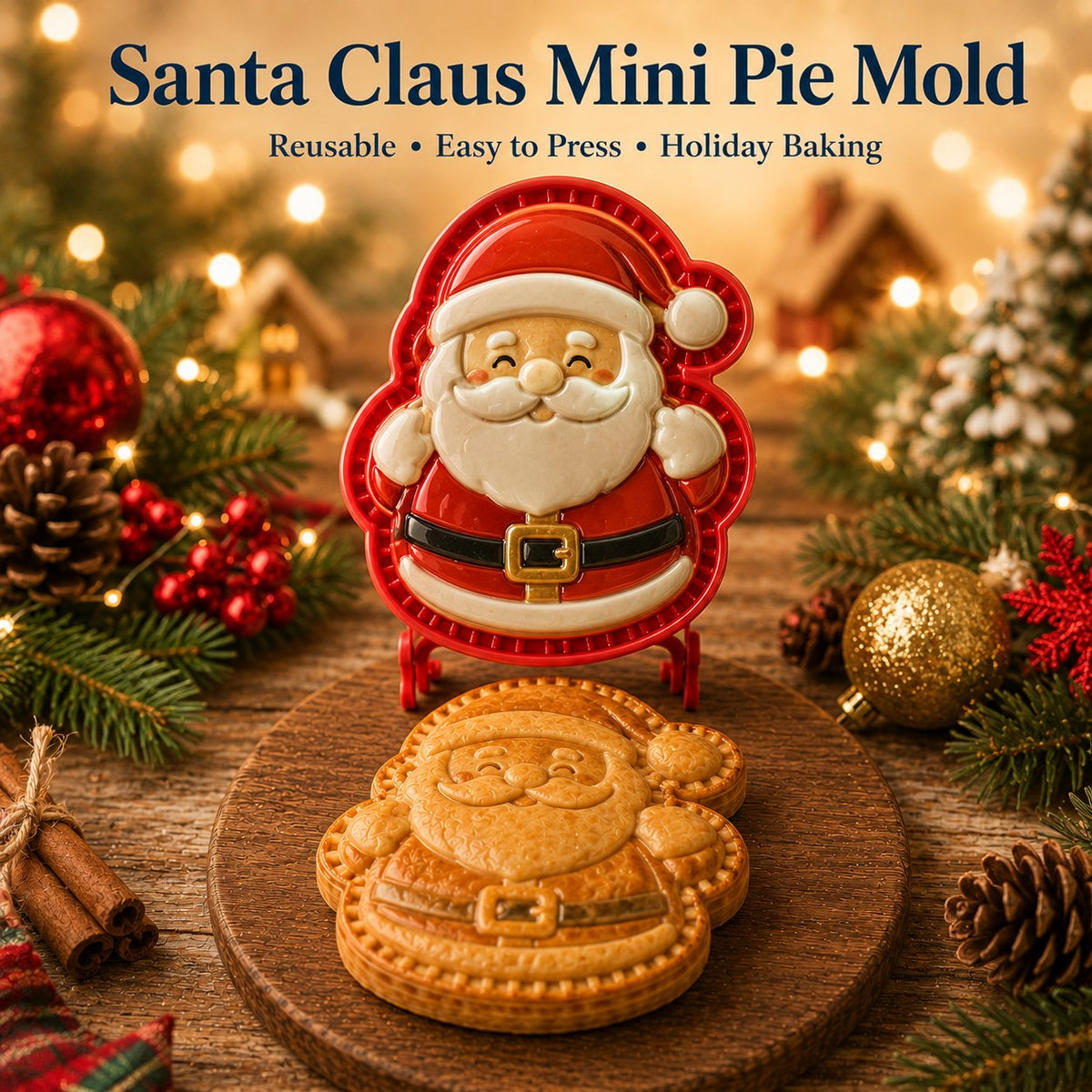 🎄 Juleminitærteforme – 8 designs 🎁