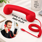 📞 Retro telefonrør til Type-C-telefoner