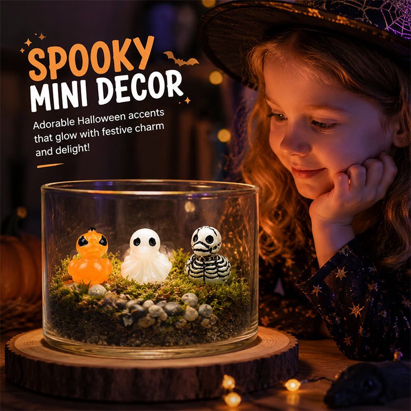 🎃 Halloween resin minifigurer – 12 uhyggelige designs