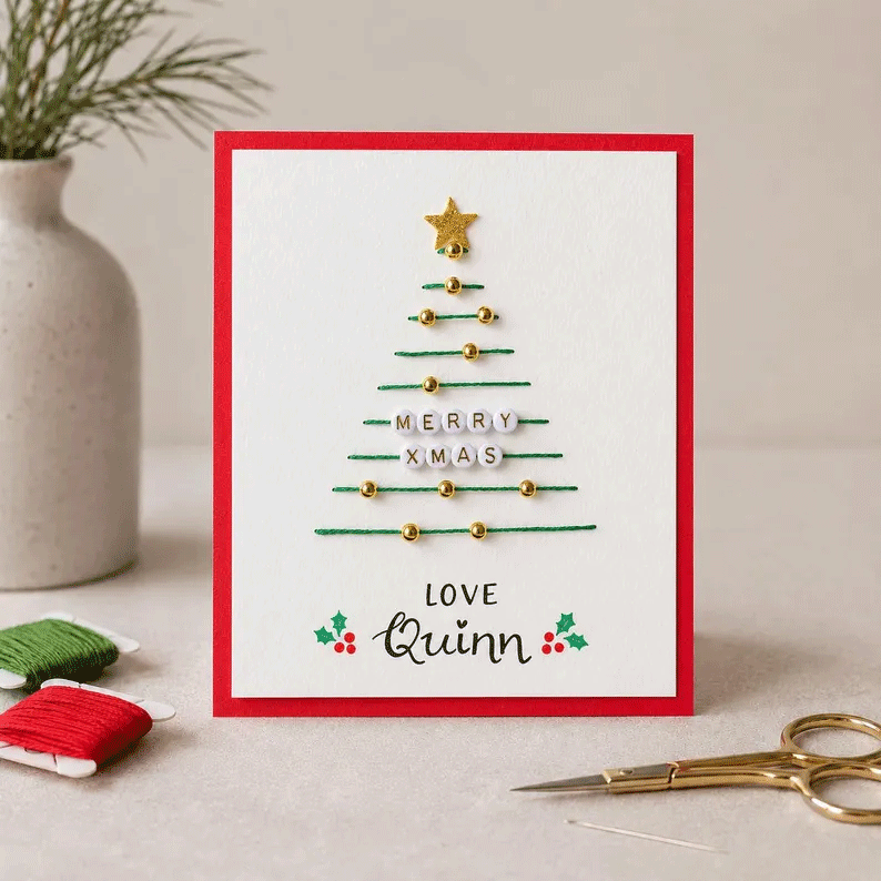 🎄 Merry Christmas DIY-sæt — Sammen laver vi, sammen nyder vi, sammen fejrer vi jul
