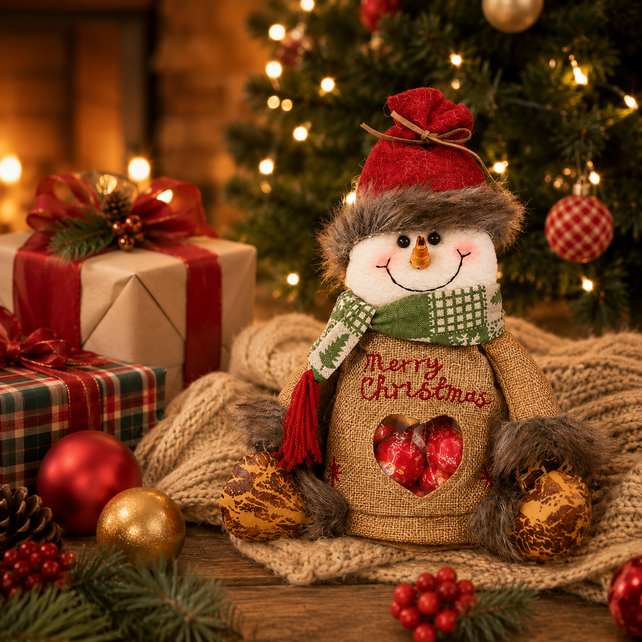 🎅 Julegaveposer med lynlås – perfekt til små gaver 🎁