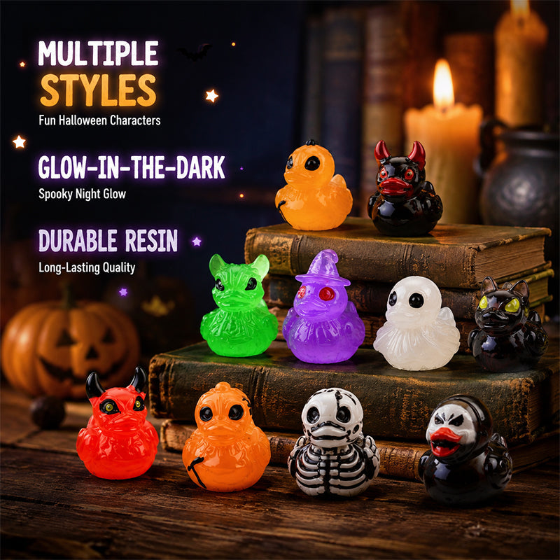 🎃 Halloween resin minifigurer – 12 uhyggelige designs