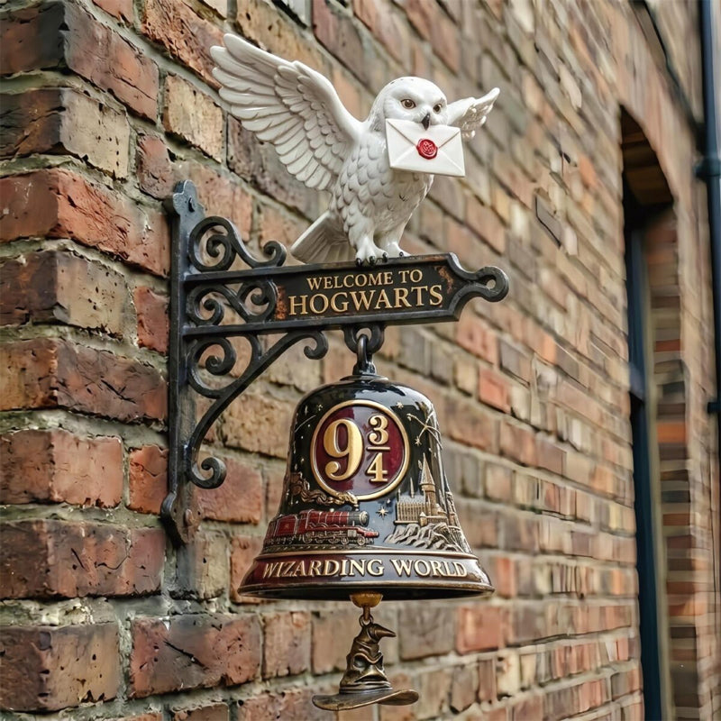 🦉🔔 Fortryllet ugle-dørklokke