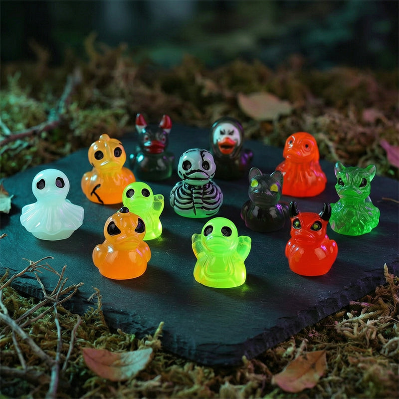 🎃 Halloween resin minifigurer – 12 uhyggelige designs