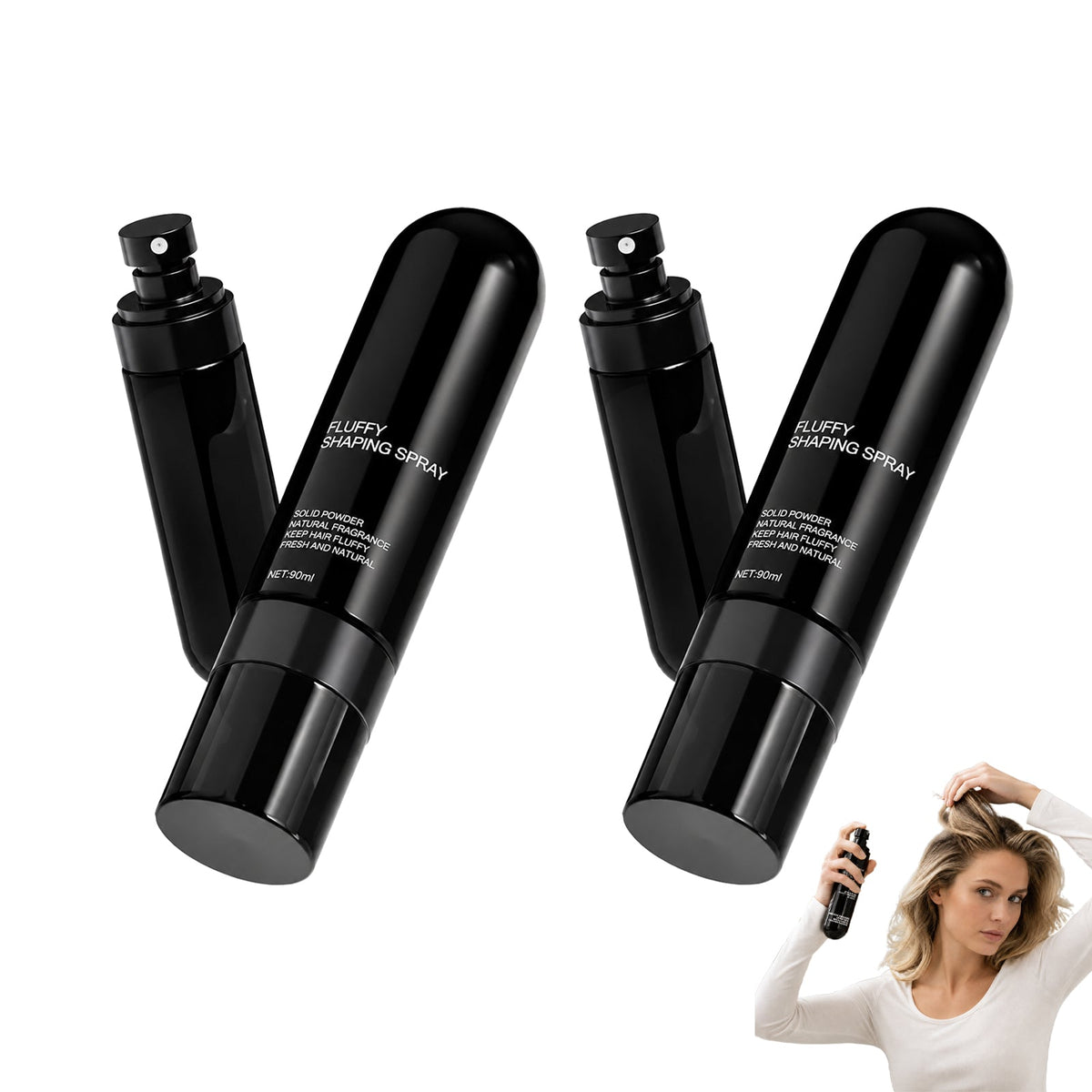 💇‍♀️✨ Fluffy Base Spray 90 ml – fluffy styling spray 🌬️💖