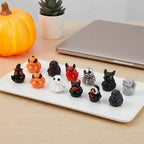 🎃 Halloween resin minifigurer – 12 uhyggelige designs