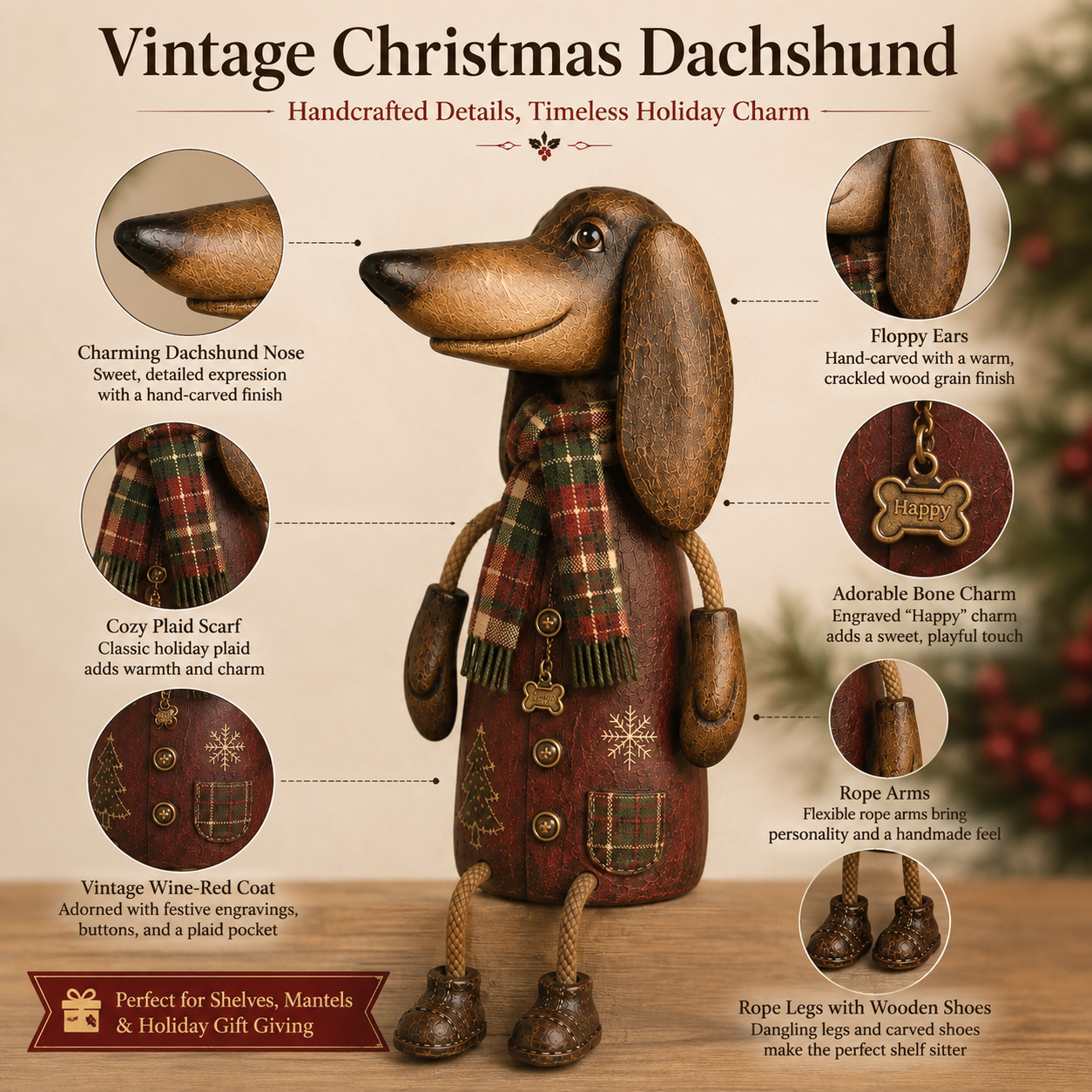 🏡 Julegravhund – julehygge i hvert et hjørne