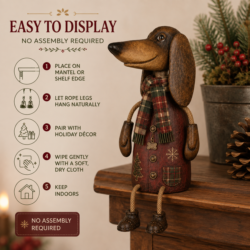 🏡 Julegravhund – julehygge i hvert et hjørne