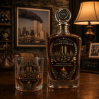 🕯️ 9/11 25-års mindedags whisky-decanter-sæt — en varig hyldest til 343 helte