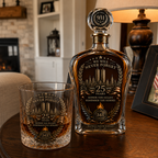 🕯️ 9/11 25-års mindedags whisky-decanter-sæt — en varig hyldest til 343 helte