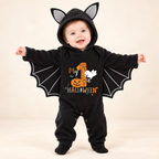 Kreativ baby-flagermusonesie