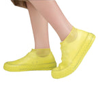 Stop Natte Sneakers! Kraftige regnoversko — anti-slip & foldbare i din tas 🌧️