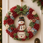 🎄 DIY-sæt til 3D-stofkrans