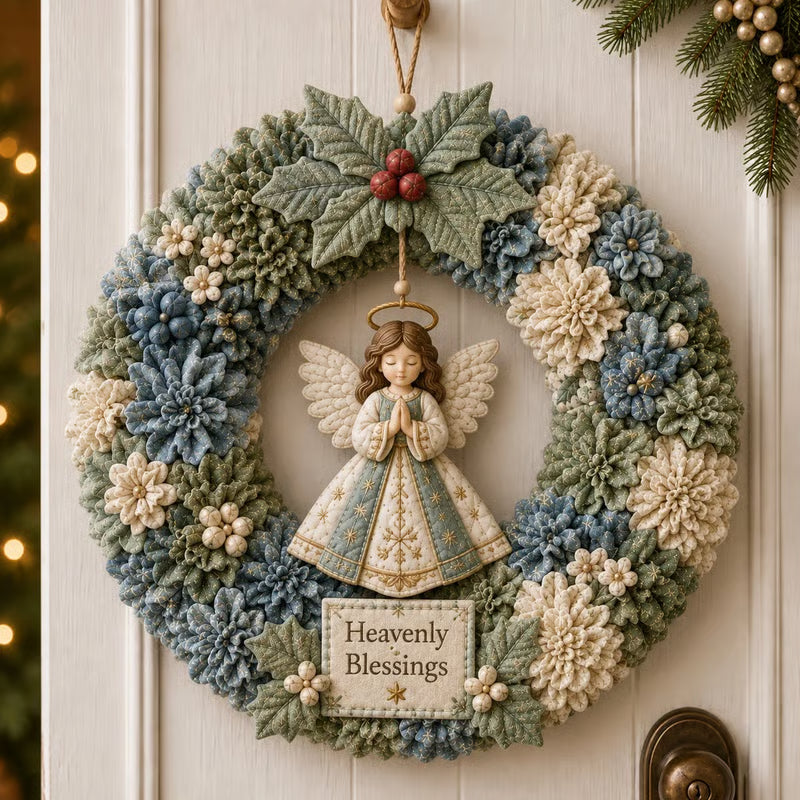 🎄 DIY-sæt til 3D-stofkrans