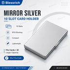 🔒 RFID-blokerende metalkortholder 💳✨
