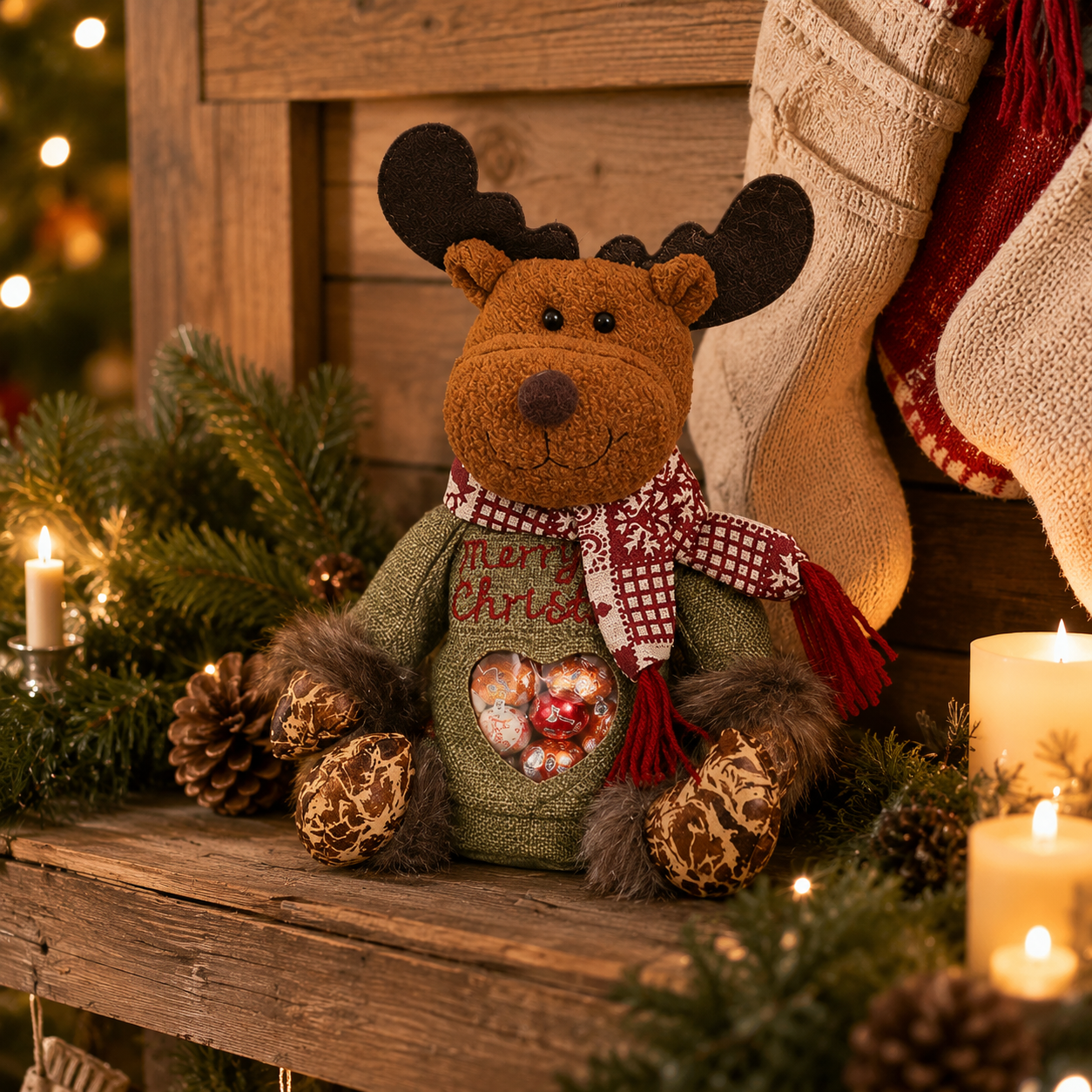 🎅 Julegaveposer med lynlås – perfekt til små gaver 🎁