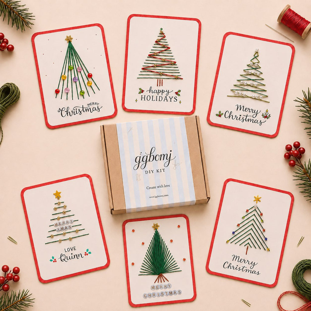 🎄 Merry Christmas DIY-sæt — Sammen laver vi, sammen nyder vi, sammen fejrer vi jul