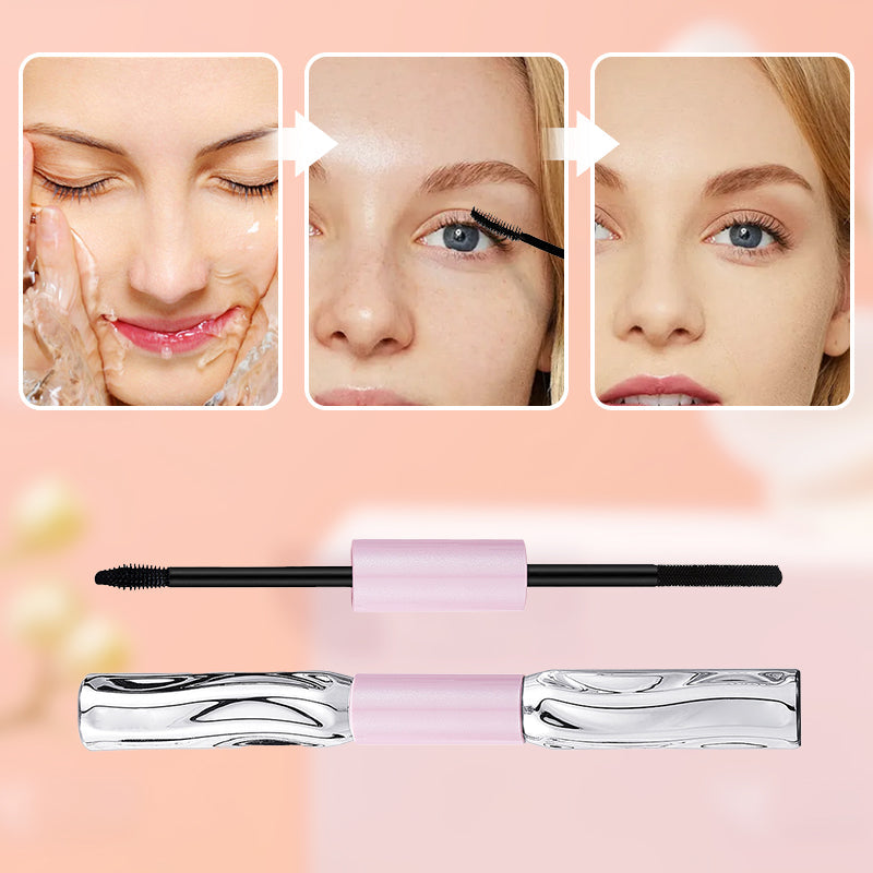 💄 KØB 1 FÅ 1 GRATIS! ⚡ 2-i-1 langtidsholdbar volumen- og krøl-mascara – smudgesikker, skånsom, multifunktionel ✨